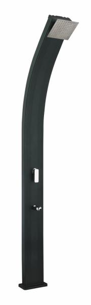 Steinbach Solardusche Slim Line Deluxe schwarz